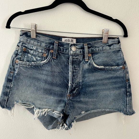 Agolde Pants - Agolde Parker Vintage Cotton Cut Off denim size 25